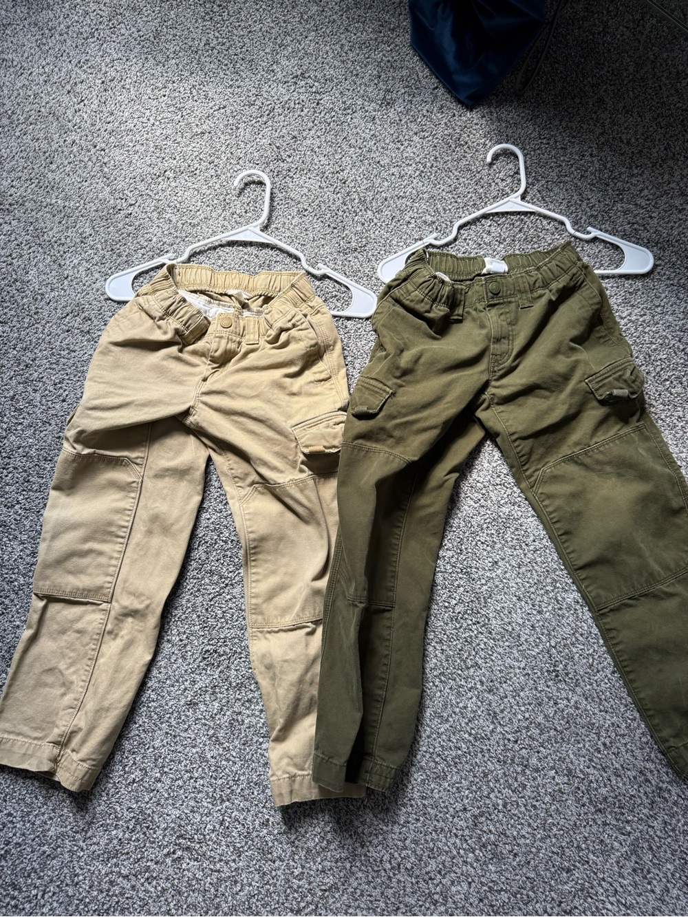 Lands' End Kids Cargo Pants - Tan & Olive
